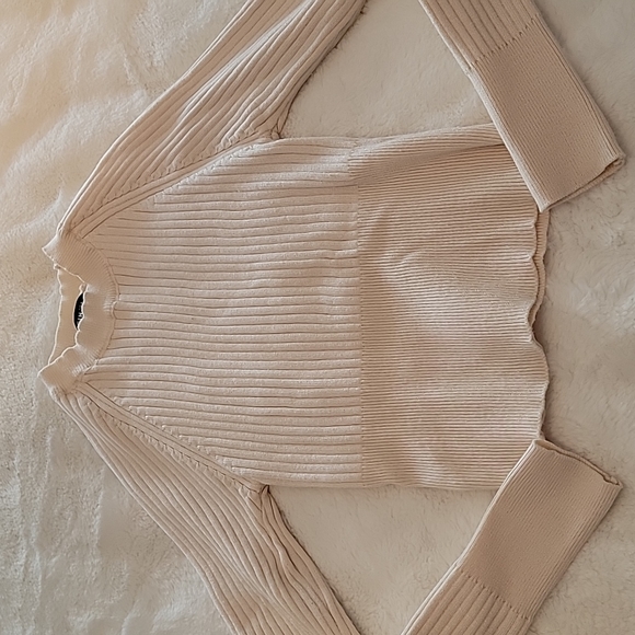 SHEIN Solid Crop Sweater with Drawstring Knit Pants NWOT - Picture 9 of 15